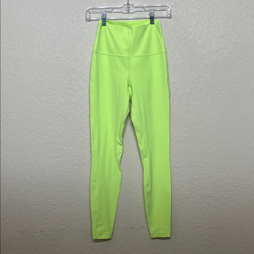 lululemon athletica Bright Lime Leggings
